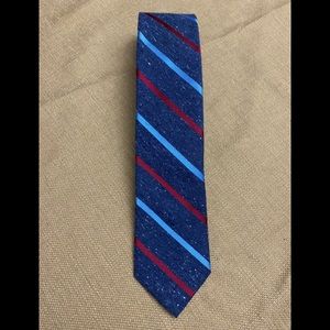 Tommy Hilfiger Striped Tie 100% Silk
